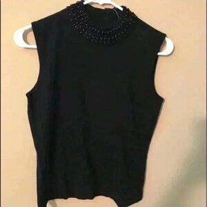 Kasper Black Top Dressy